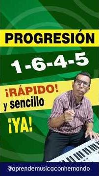 La secuencia "Mágica" de los 50s (I - vi - IV - V) #aprendemusicaconhernando #Piano #clasesdemusica