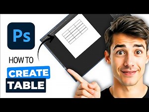 How To Create Table In Photoshop (Easiest Way) (2025 Guide)
