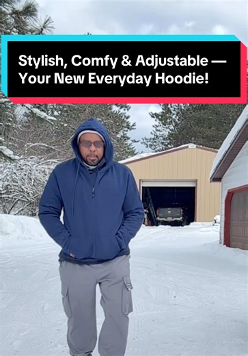 Stay comfortable all day with this adjustable, full-zip hoodie made from premium polyester and elastane. Designed with kangaroo pockets, stylish contrast details, and versatile wear for work, workouts, or everyday life. Grab yours now and upgrade your daily fit! #EverydayHoodie #ComfortWear #AthleisureStyle #HoodieSeason #FashionEssentials