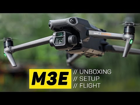 DJI Mavic 3 Enterprise Unboxing, Setup, and Full Flight!