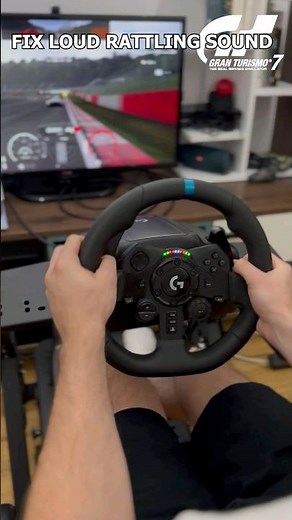 Gran Turismo 7 - Logitech G923, Fix Loud Noisy Rattling Vibration Sound