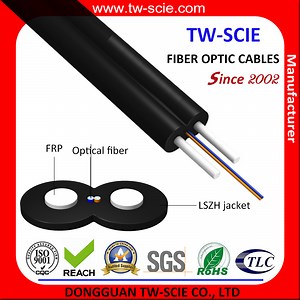 [Hot Item] Dual Core Fiber Optic Cable FTTH