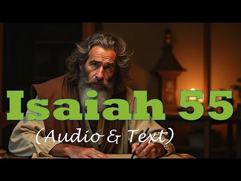 Isaiah 55 | KJV AUDIO BIBLE (With Text & Images)