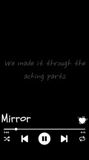 Mirror - Madison Ryann Ward Full Song Lyrics