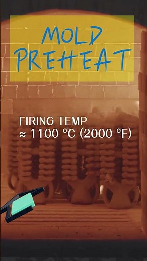 How Ceramic Shells Survive Molten Metal #factory #madeintaiwan #engineering #oem #casting