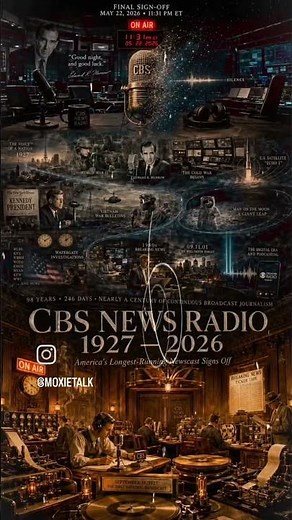CBS NEWS RADIO SIGNS OFF (1927-2026)