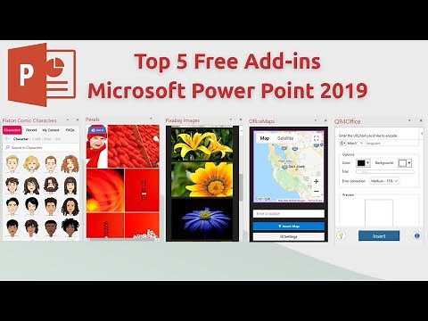 top 5 free Add ins for Microsoft PowerPoint 2019
