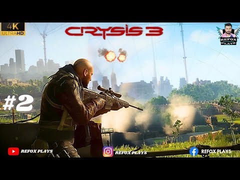🛑encounter with aliens (p2) crysis 3 ! walkthrough! Hindi pc gameplay