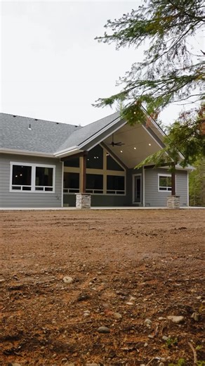 TIMBERED RIDGE HOMES ™ on Instagram: "Highlighting more on one of this week's completions with the exterior finishes on our client semi-custom R-3059 (4,137 total sqft.) with a full basement and a 24x36x14 shop and 5 acres, now home to another family living the TreesToKeys™ lifestyle in our premier Lone Mountain Estates 9th Addition, 10 minutes north of Coeur d’Alene, Idaho. 📍 Cheers to our clients. 🤝 For land and home package inquiries, call 208.772.4749 or visit timberedridge.com. For more i