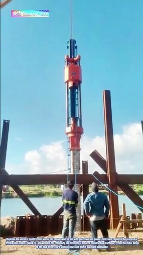 Piling the Foundations: Pile Driving with a Piling Rig