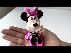 Pretty Minnie Mouse made with Magic Play doh