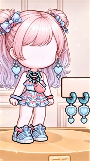 I TRYING AI OUTFIT PART 42 AVATAR WORLD OUTFIT 🩵💙 #pazu #avatarworldgame #avatarworld #pazugame