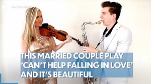 The married couple and duo who go under the title SaxAndViolin are incredibly talented - plus this song has a deep meaning to the both of them. | Tone Deaf