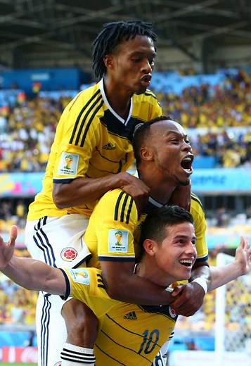 Every Colombia goal in 2014 🇨🇴 #FIFAWorldCup | james rodriguez