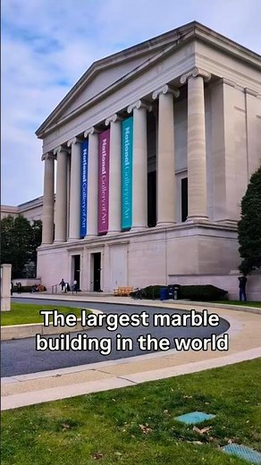 Inside the National Gallery of Art – The Largest Marble Building in the World #WashingtonDC #Museum