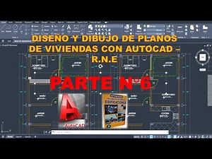 🏗️ 06 Como hacer cortes transversales en un plano arquitectura desde cero-(R.N.E) PARTE FINAL