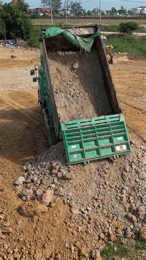 KUMATSU D37P Work With Dump Trucks #BORRY City 4210#shorts