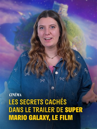 Le tant attendu Yoshi, la pyramide inversée, l’arrivée méga stylé de Bowser Jr.… Bref ! on a repéré plein de clins d’œil de la bande-annonce de Super Mario Galaxy, Le Film 🤫🛸et vous ? Réservez dès maintenant vos places pour découvrir le film sur grand écran ✨ #SuperMarioGalaxyLeFilm le 1er avril, exclusivement au cinéma Collaboration commerciale avec @universalfr