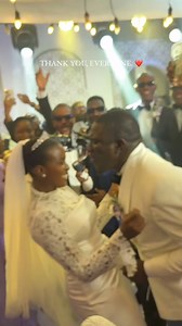 Pastor Abel Damina's second daughter, Jesi Damina and her husband, Salem King at their white wedding reception. This is an interstate marriage, which took place in Akwa Ibom State. #AbelDamina #salemandjesi #sejd #northerners #weddinginspiration #whitewedding #whiteweddinggown #weddingideas #churchwedding #bride #groom #tripleplusj #salemking #jesidamina | Akwa Ibom Wedding