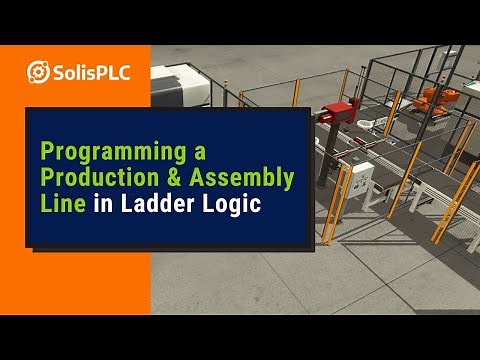 Programming a Production & Assembly Line Ladder Logic Allen Bradley CompactLogix PLC [Part 10]