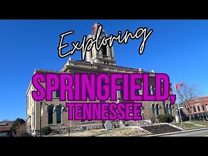 Exploring downtown Springfield, Tennessee