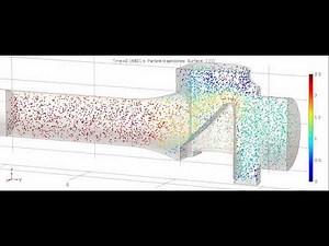 COMSOL CFD and Particle Tracing