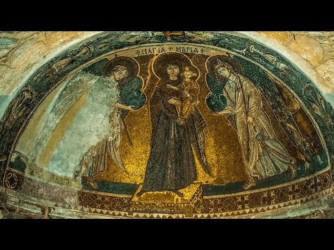 Byzantine Chant - Agni Parthene (Pure Virgin) - Greek + English