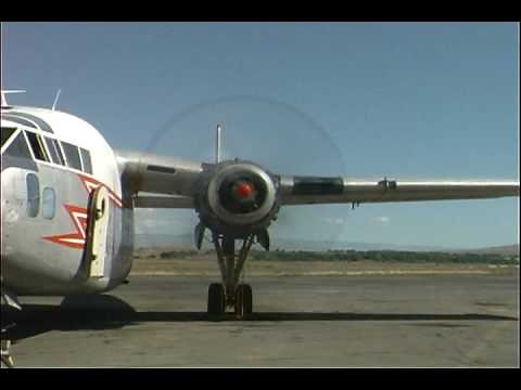 Fairchild C-119G Flying Boxcar N8093 3350 engine start