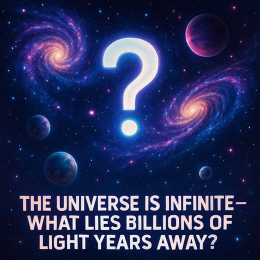 190K views · 3.3K reactions | The Universe Is Infinite: What’s REALLY Beyond Billions of Light Years? ✨ #UniverseMystery #SpaceExploration #InfiniteUniverse #CosmicMystery #SpaceFacts | Destiny Universe | Facebook