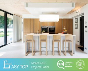 [Hot Item] Modern Design Rta Kitchen Cupboard Commercial Wood Melamine Kitchen Cabinets China