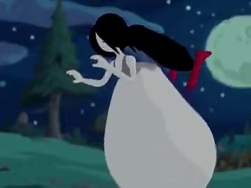 Full of tasty, sloshy redJank animation of Marceline I was going to scrap but I figure I would just make it extra dumb instead ☺️