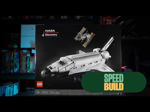 LEGO NASA Space Shuttle Discovery - 10283 Speed Build