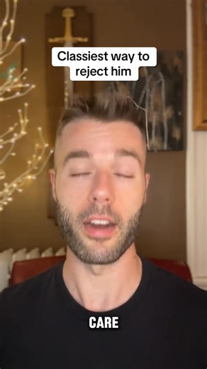 The classiest way to reject a man 💬 You don’t need to ghost, make excuses, or drag things out. The most respectful, confident way to end it is simple honesty delivered with kindness. A calm message that says you enjoyed getting to know him, but don’t feel a romantic connection, is more graceful than disappearing Classy rejection protects your peace without hurting his dignity. It shows maturity, self-respect, and emotional clarity. That’s what a high value woman does, not because she owes anyon