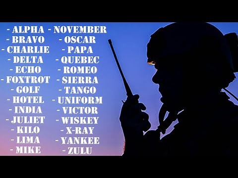 How Does the International Phonetic Alphabet Work? (NATO)