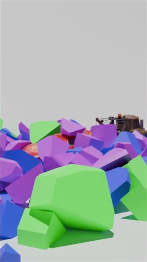 Cars | Kachow ⚡️#cars #blender #animation