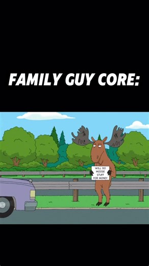 “Moose stuff” #familyguycore #moose #fyp #viral #funny | Moose