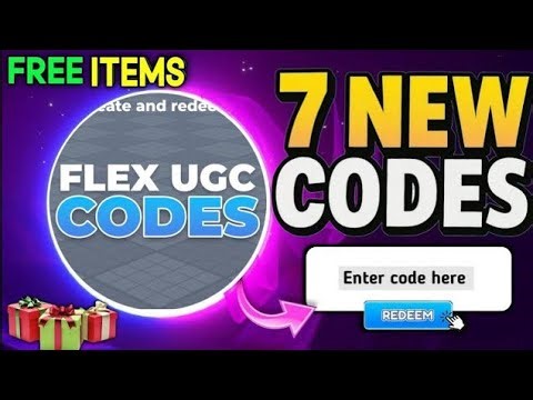 ⚠️NEW CODES⚠️ FLEX UGC CODES ROBLOX CODES SEPTEMBER 2025 - FLEX UGC CODES CODES