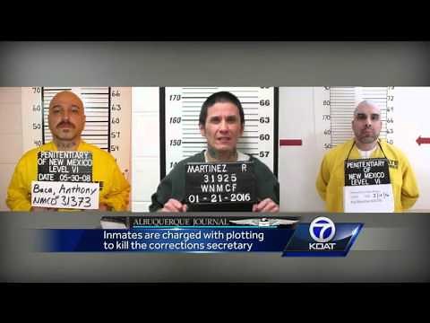 Inmates Charged with Plotting to Kill The Corrections Secretary