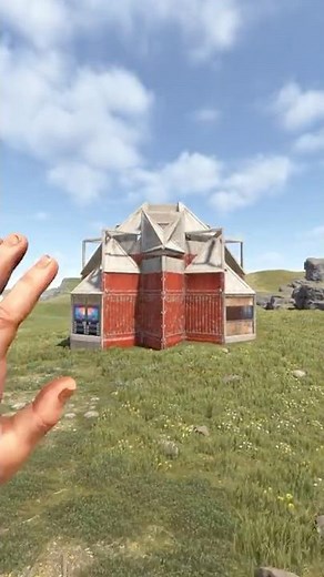 I Built the Best *NEW* Bunkered Base Design - The Burger v4 (PC + Console Rust) #rustbase #rust