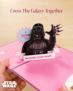 45K views · 1.9K reactions | Take them on a love-filled journey with this nesting card 殺1 gift, 4 surprises, endless joy. Find their Star Wars™ faves in our Valentine’s Day Collection. | Lovepop Cards | Facebook