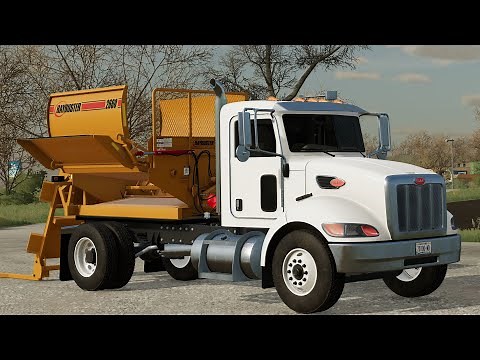 Farming Simulator 22 Peterbilt 340 Haybuster 2260 Mod WIP