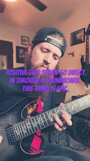 Positive Grid Spark Go is a beast. 🙀💜🎸🤘
