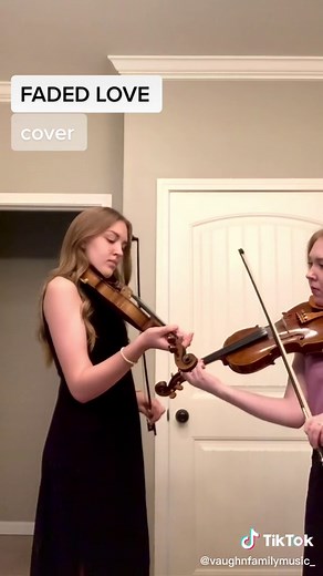 Twin Fiddlin' with Faded Love: Amazing Grace Cover by Danielle Steel