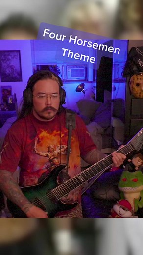 Four Horsemen Theme: Wrestling Guitar Tribute
