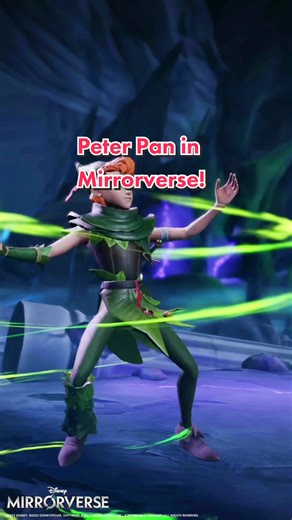 Stellar Magic has amplified Peter’s clever heroism in the #Mirrorverse! This daring duelist flies into action, even enlisting his own shadow to the cause. See him soar in the Mirrorverse today!