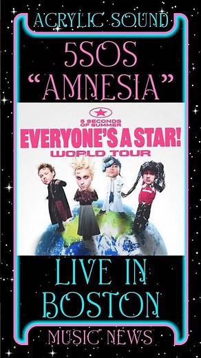 5SOS Performs “AMNESIA” Live in Boston
