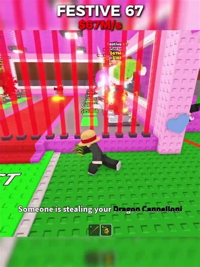 TODAY I WON PvP WITH FESTIVE 67😤🔥 $67M/s INSANE POWER | AIKOO #roblox #robux #voiceacting