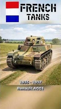 French Tanks Transformation (1916-1940) | WWII Evolution