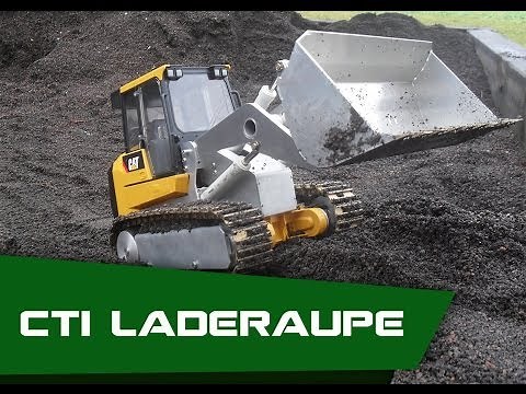 CTI Laderaupe CAT Metall Bruder RC Erdbau Seidl