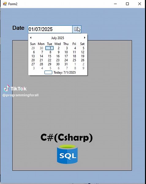 Filter SQL Server Data by Date in C# Tutorial